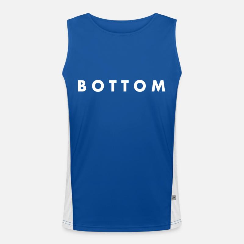 Bottom Débardeur respirant contrasté Homme 