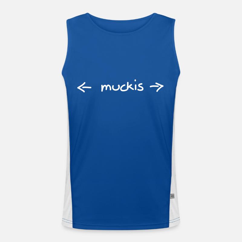 Muscles Men's Functional Contrast Tank Top 