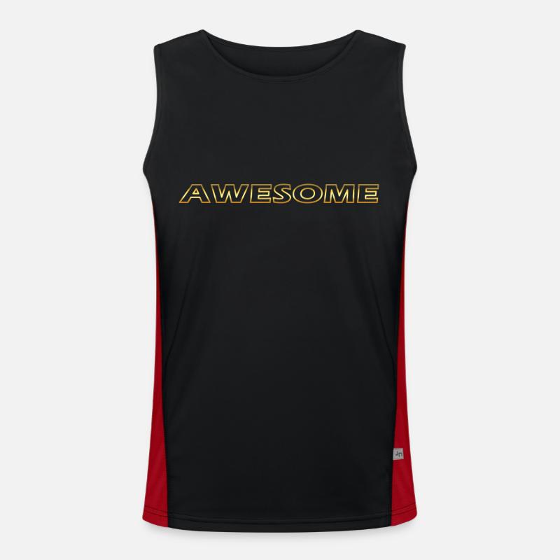 Awesome Geschenk Funktionelles Kontrast-Tank Top für Männer 