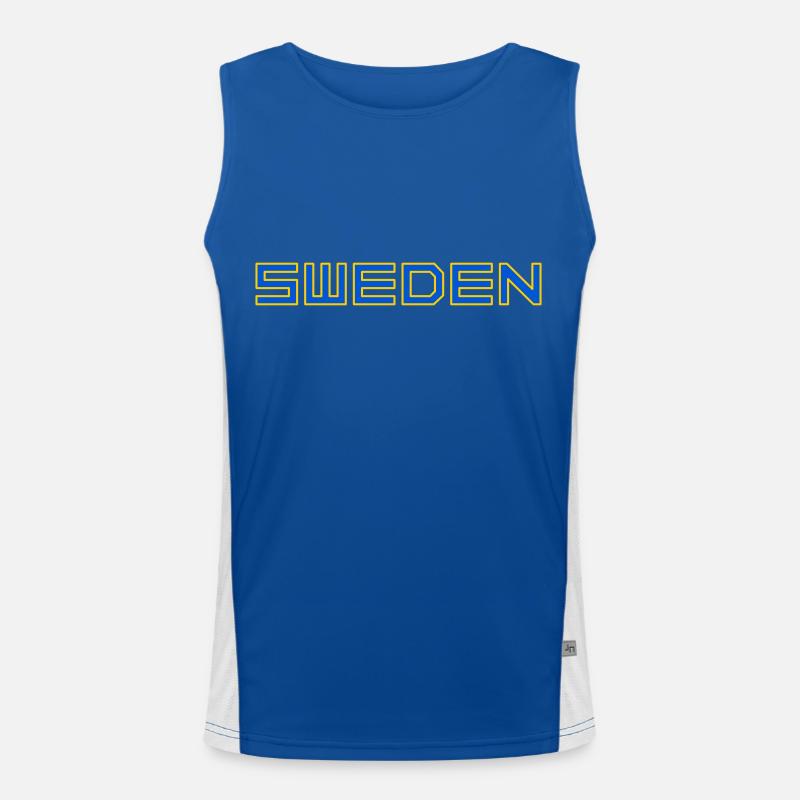 Sweden Men's Functional Contrast Tank Top 