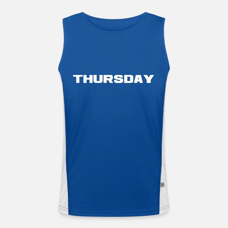 Thursday Men's Functional Contrast Tank Top 
