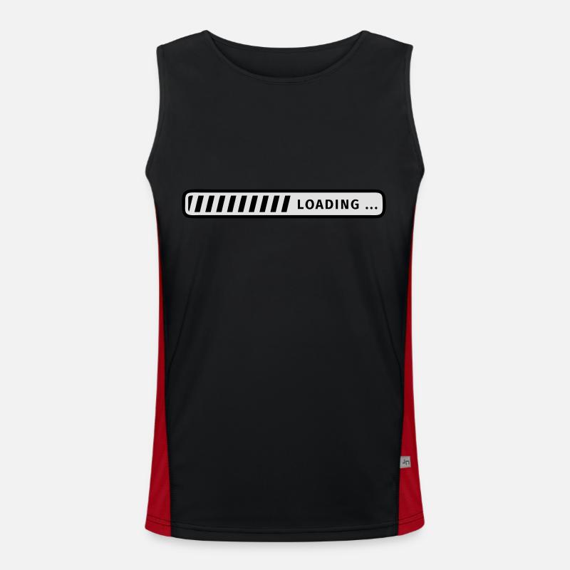 status bar Men's Functional Contrast Tank Top 