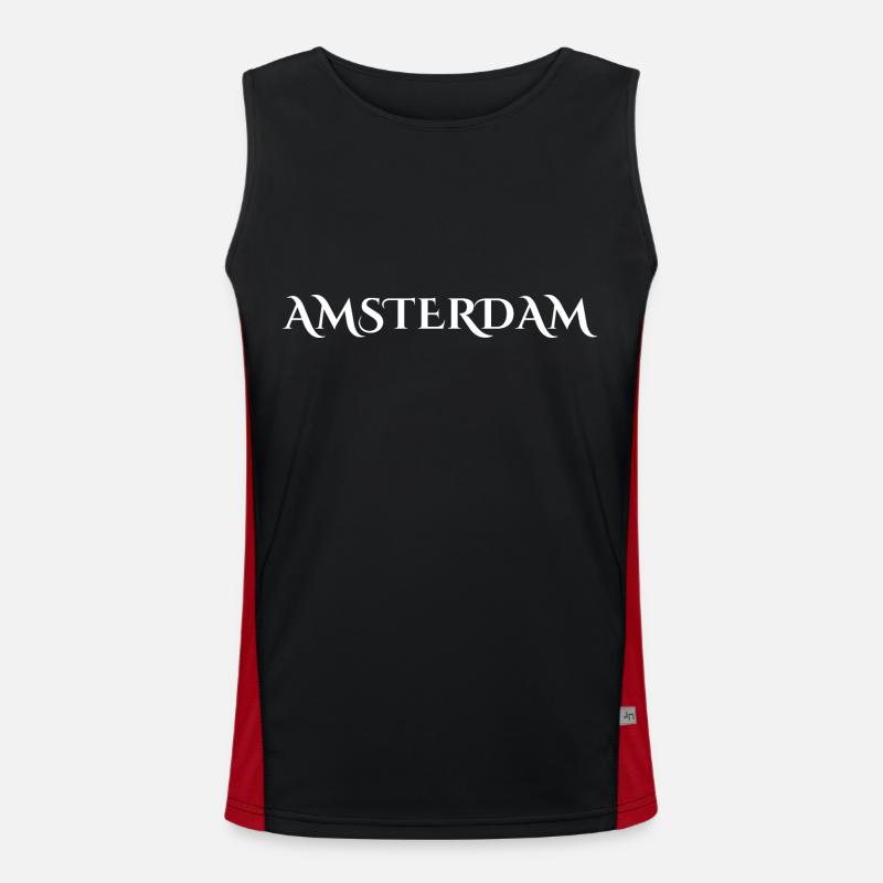 Amsterdam Débardeur respirant contrasté Homme 