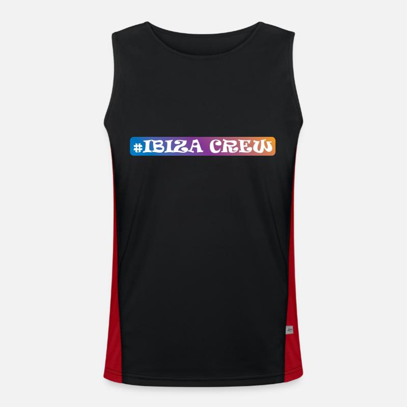 Ibiza Crew Men's Functional Contrast Tank Top 
