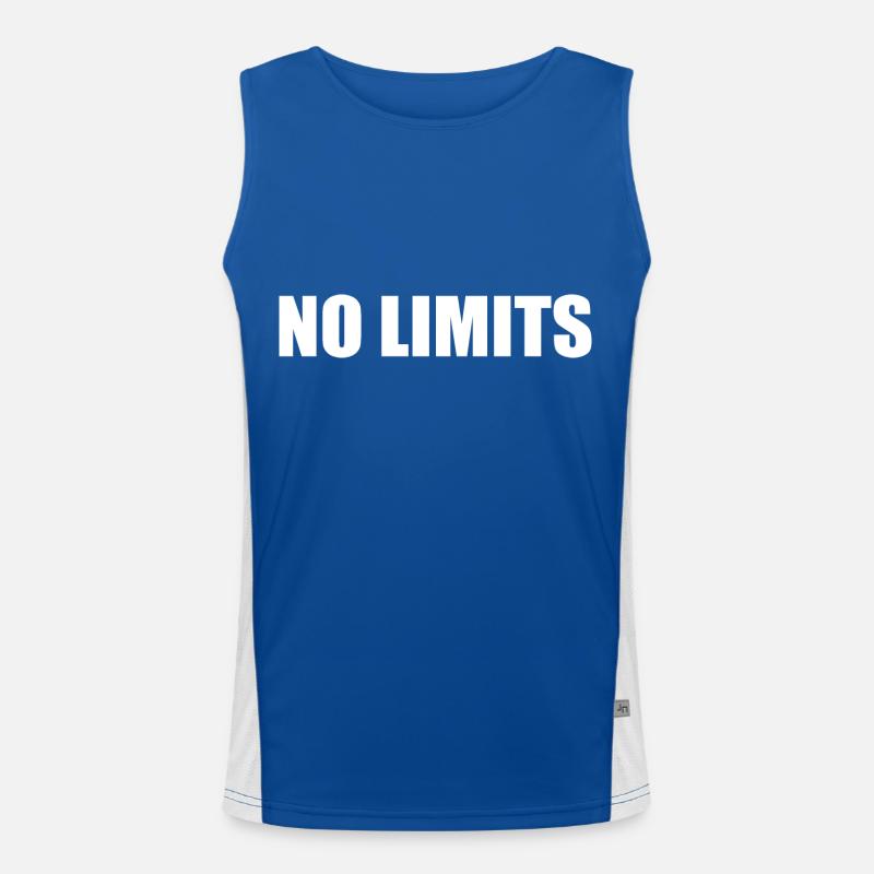 No limits Men's Functional Contrast Tank Top 