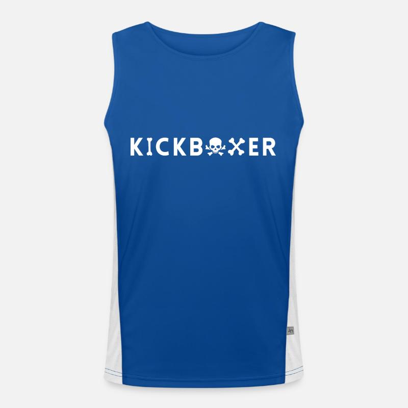 Kickboxer Funktionelles Kontrast-Tank Top für Männer 