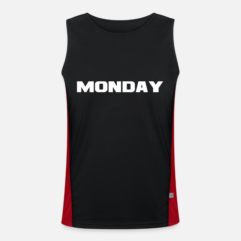 Monday Men's Functional Contrast Tank Top 