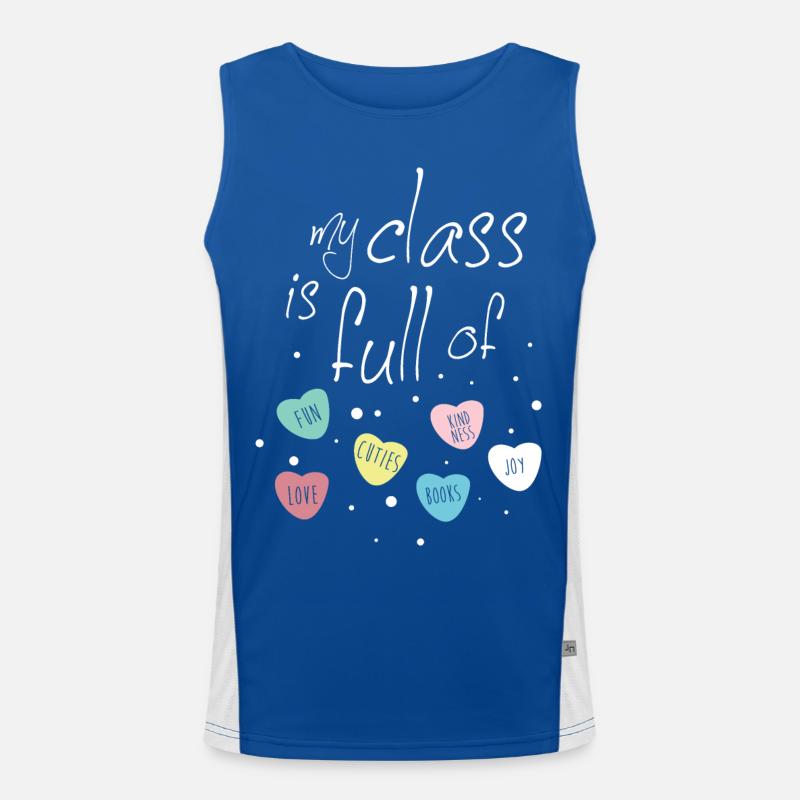 École primaire Débardeur respirant contrasté Homme 