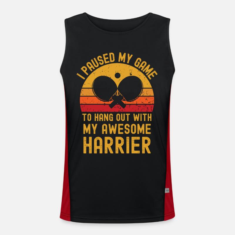 Tennis de table et Harrier Débardeur respirant contrasté Homme 
