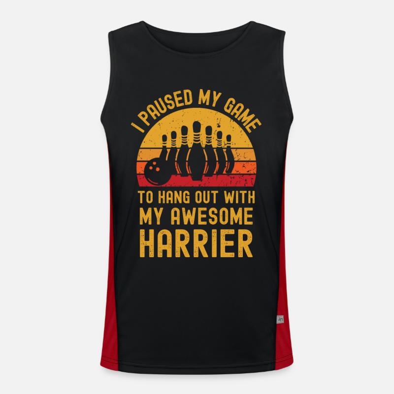 Bowling et Harrier Débardeur respirant contrasté Homme 