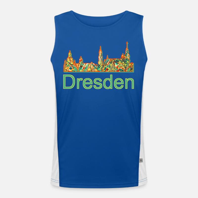 Dresde E 20 Débardeur respirant contrasté Homme 