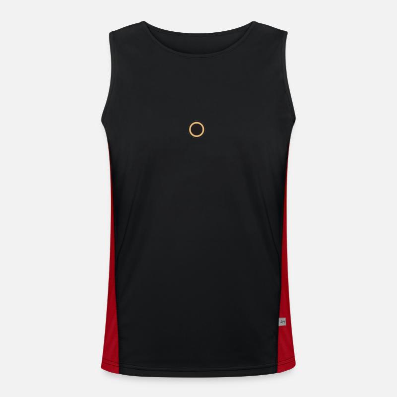 Circle Men's Functional Contrast Tank Top 