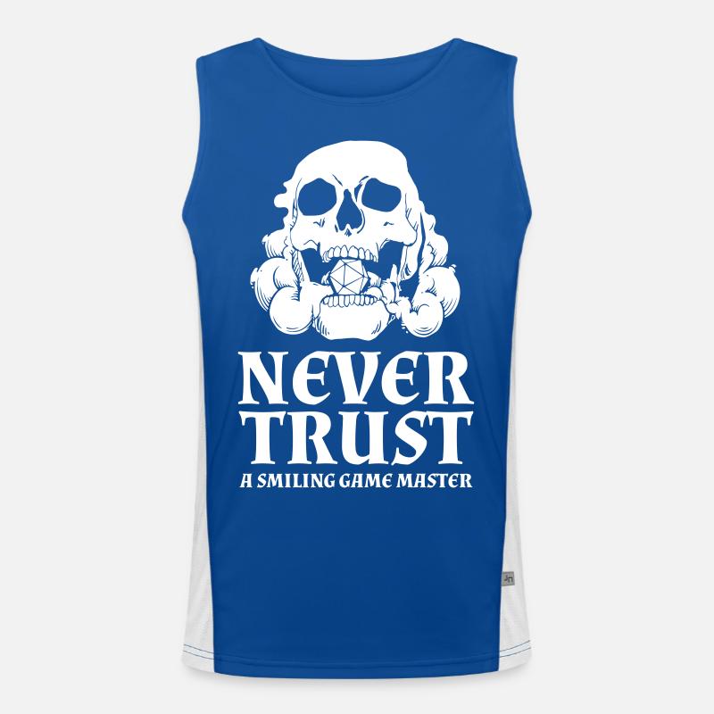 Role Playing Game Master Master Men's Functional Contrast Tank Top 