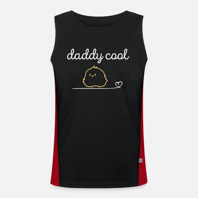 Daddy Cool Men's Functional Contrast Tank Top 