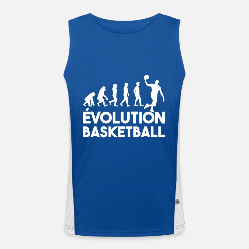 Évolution basketball Débardeur respirant contrasté Homme 