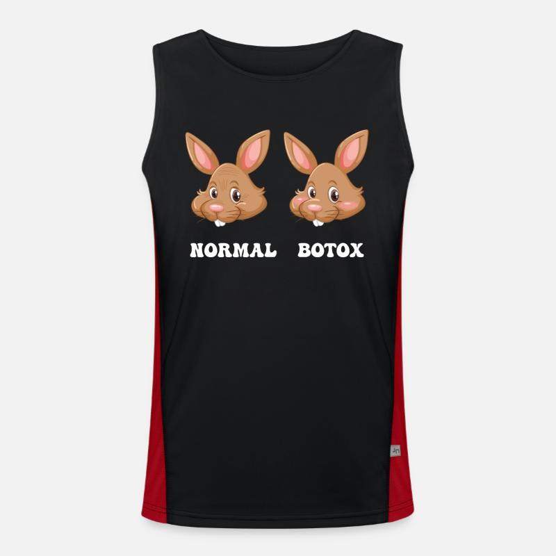 Lapin de Pâques Chirurgien plasticien Botox Débardeur respirant contrasté Homme 