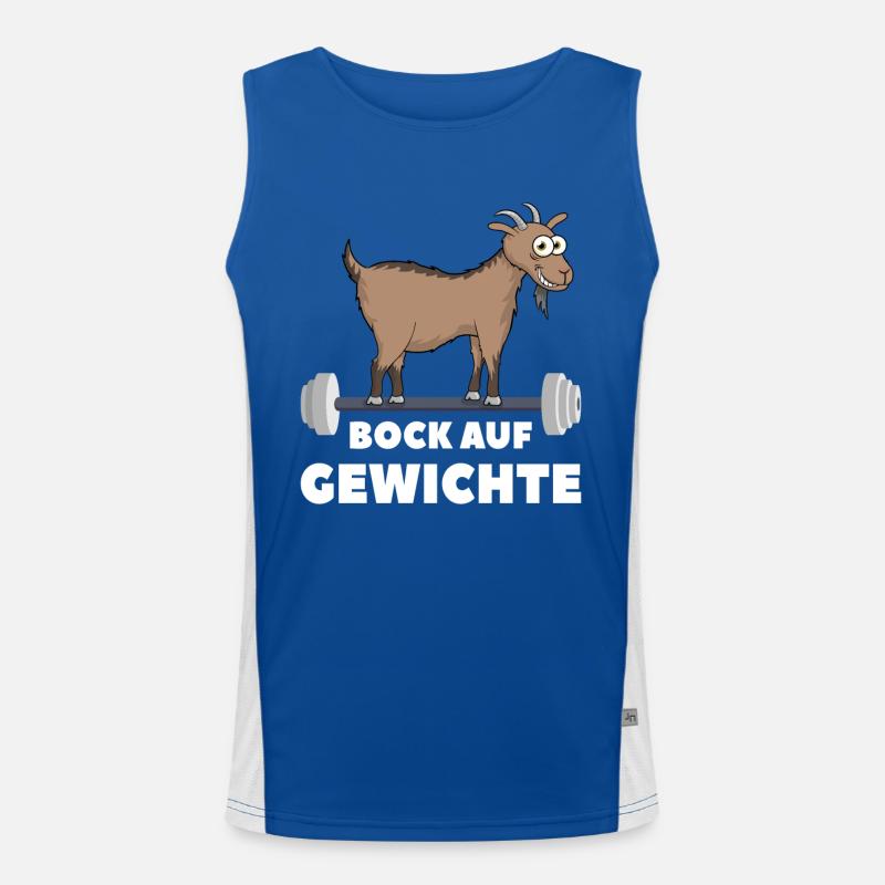 Fancy weights Men's Functional Contrast Tank Top 