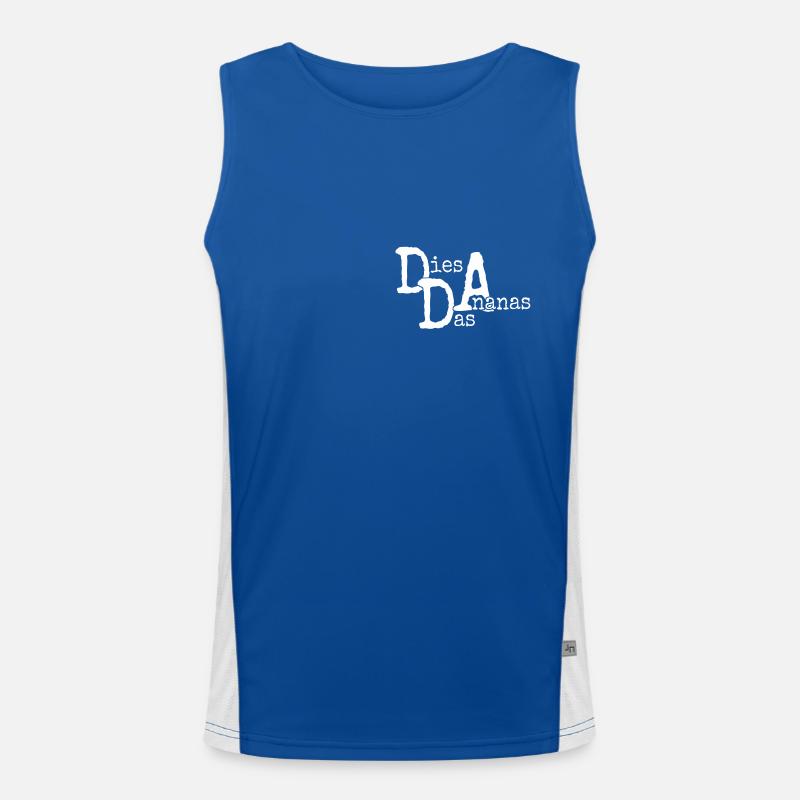 This is the pineapple Men's Functional Contrast Tank Top 