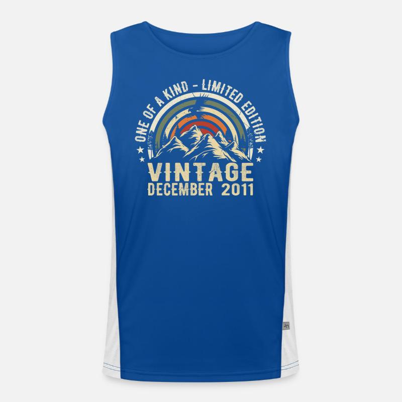 December 2011 - Excellent since December 2011 Men's Functional Contrast Tank Top 