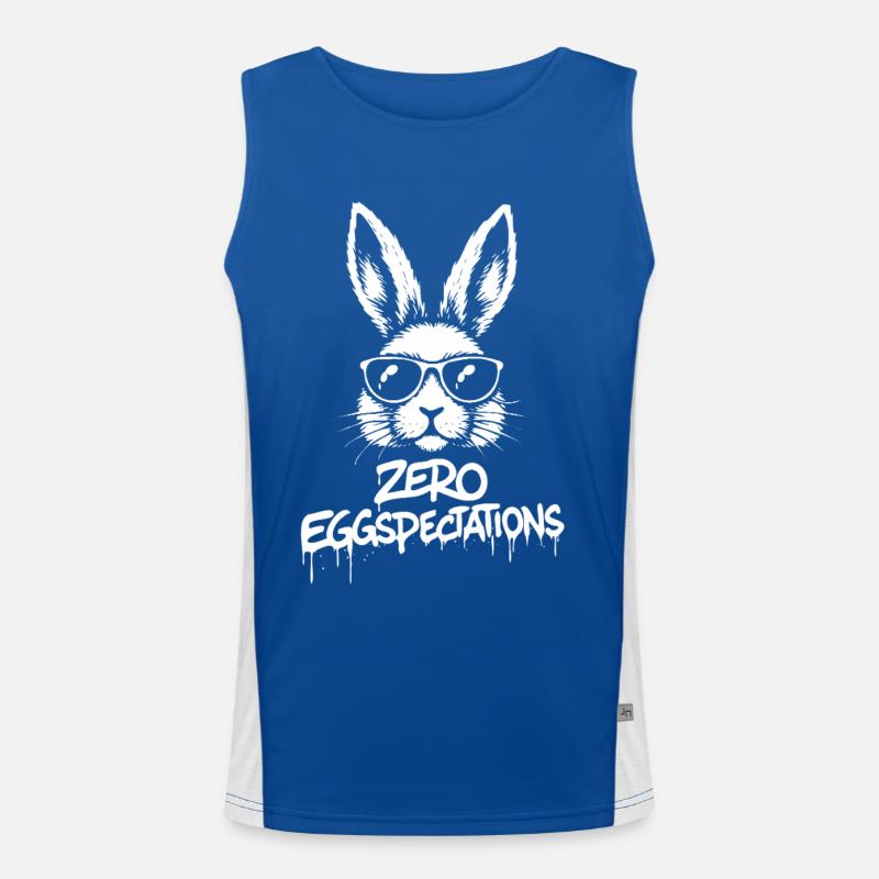 Zero Eggspectations Men's Functional Contrast Tank Top 