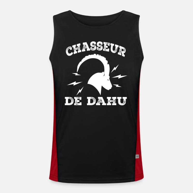 Chasseur De Dahu Débardeur respirant contrasté Homme 