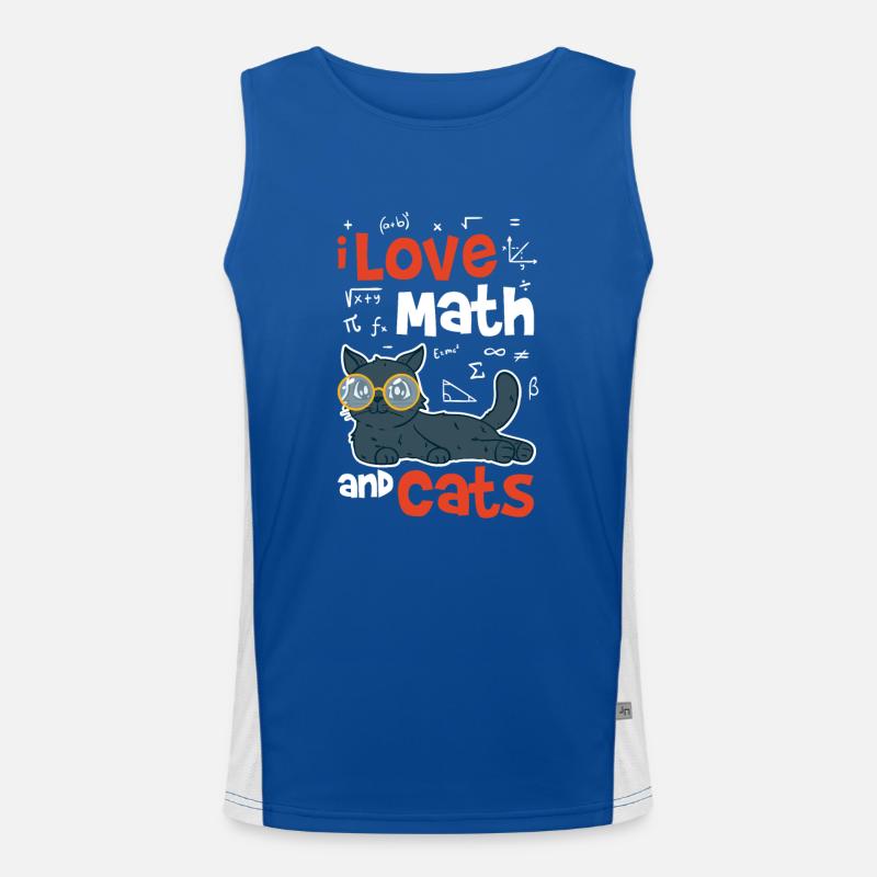 Maths Men's Functional Contrast Tank Top 