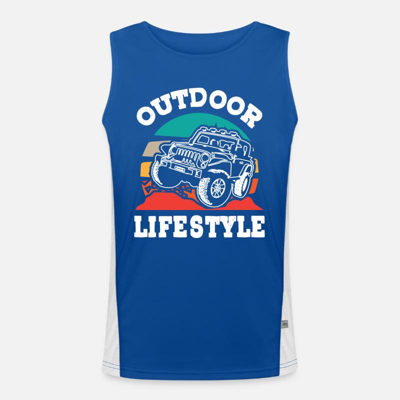 Jeeps Aventure Tout-terrain Débardeur respirant contrasté Homme 