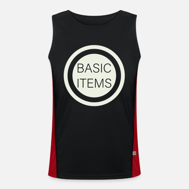 Basic Items Men's Functional Contrast Tank Top 