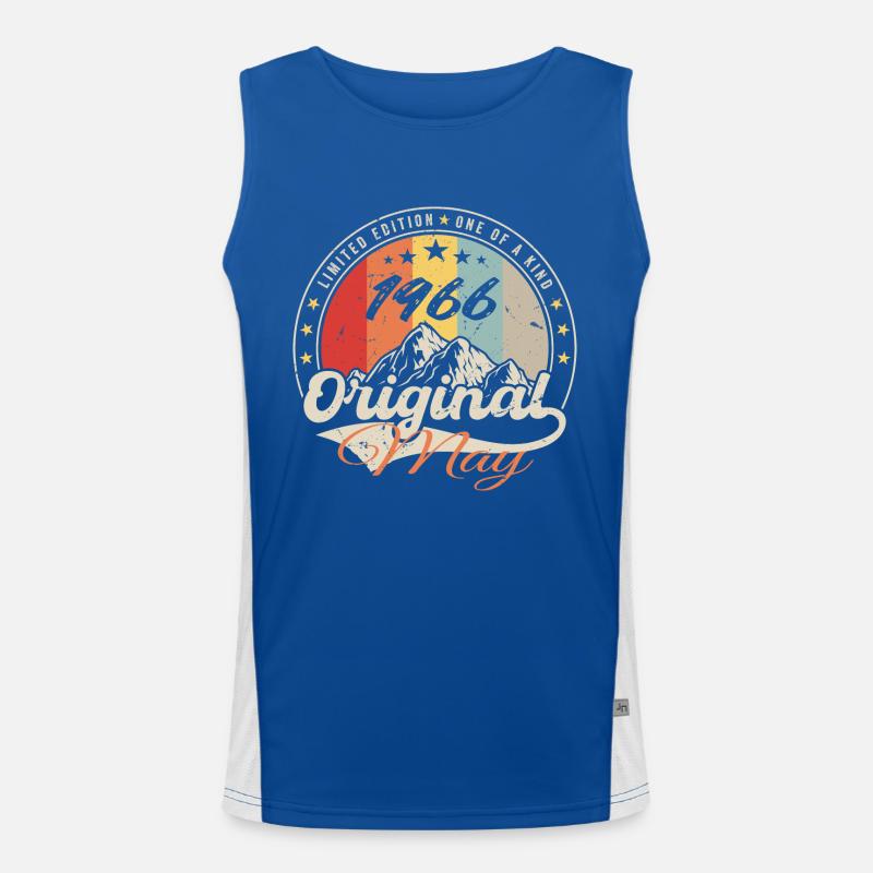 May 1966 | Anniversary 1966 Vintage | May 1966 Men's Functional Contrast Tank Top 