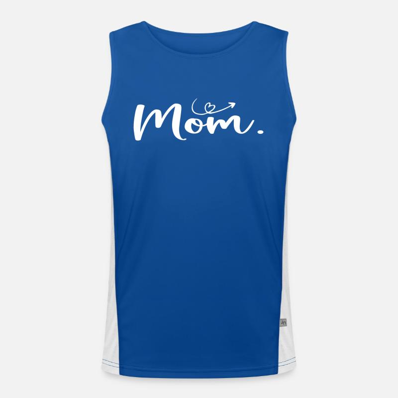 Muttertags-Mama - Geschenk zum Frauentag Funktionelles Kontrast-Tank Top für Männer 