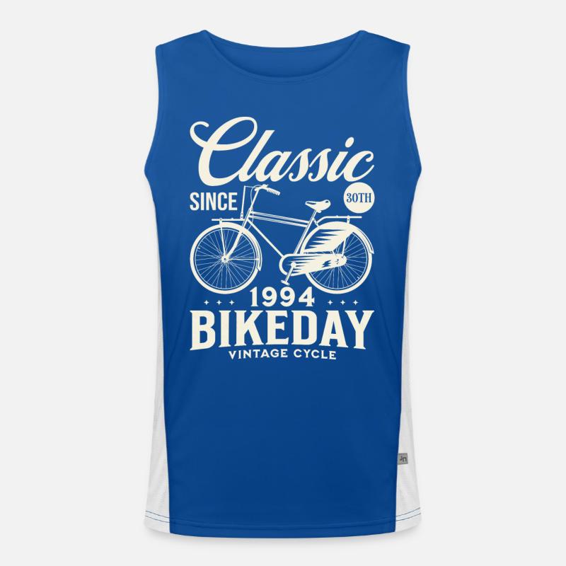 Vélo Année 1994 Cycliste 30 Ans Anniversaire Débardeur respirant contrasté Homme 