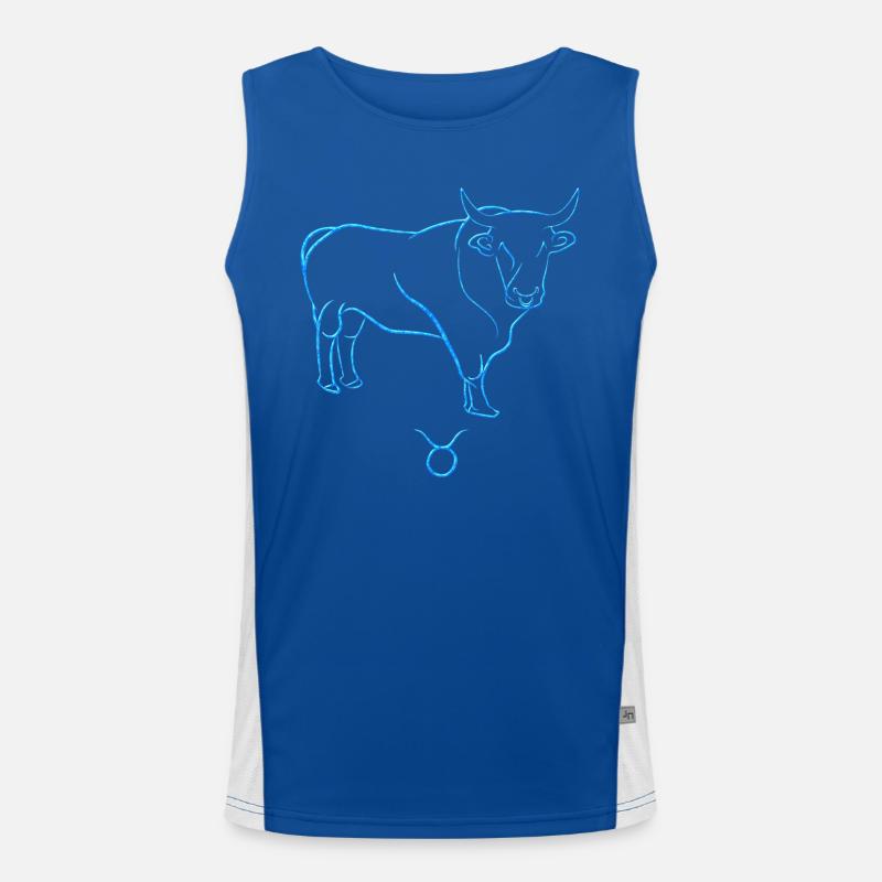 Bœuf Débardeur respirant contrasté Homme 