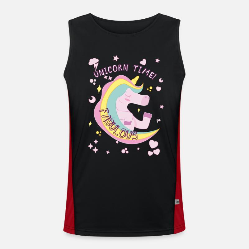 fabelhaft Funktionelles Kontrast-Tank Top für Männer 