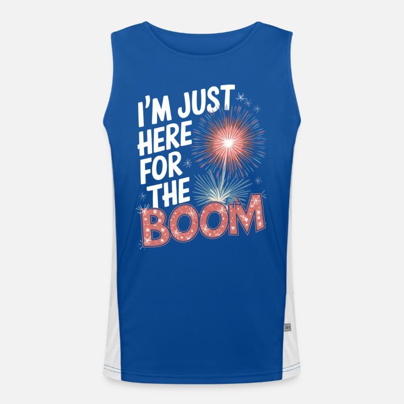 Pyrotechnics Fireworks Pyrotechnics Men's Functional Contrast Tank Top 