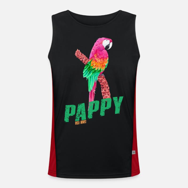 PAPPY Funktionelles Kontrast-Tank Top für Männer 