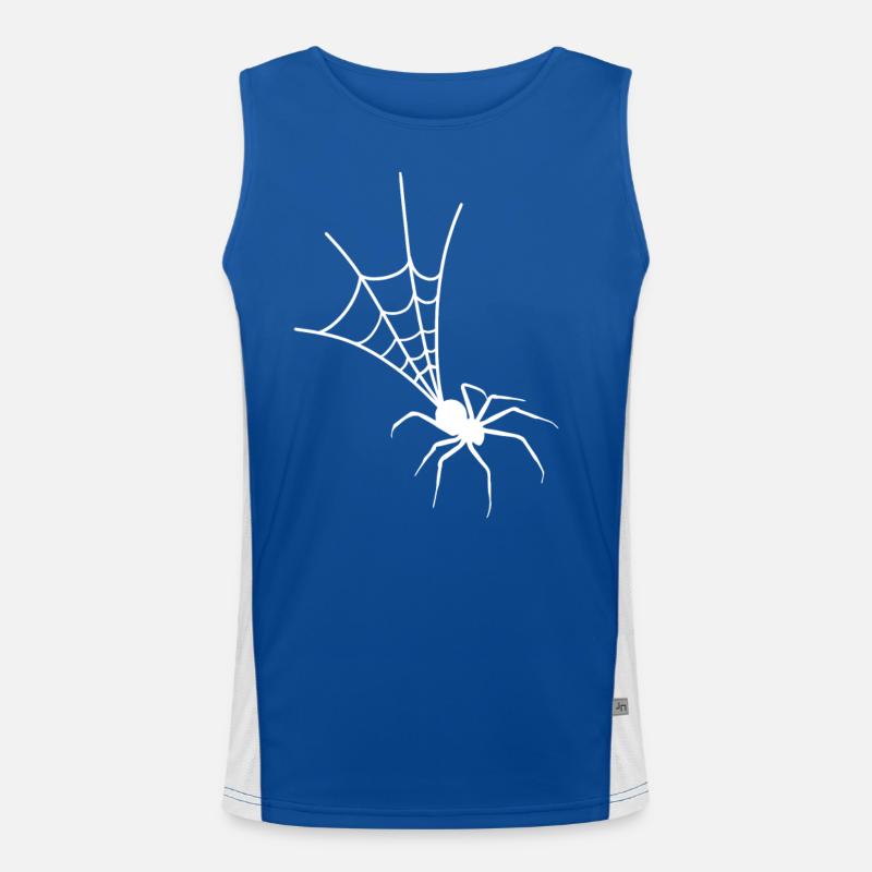 araignée Débardeur respirant contrasté Homme 