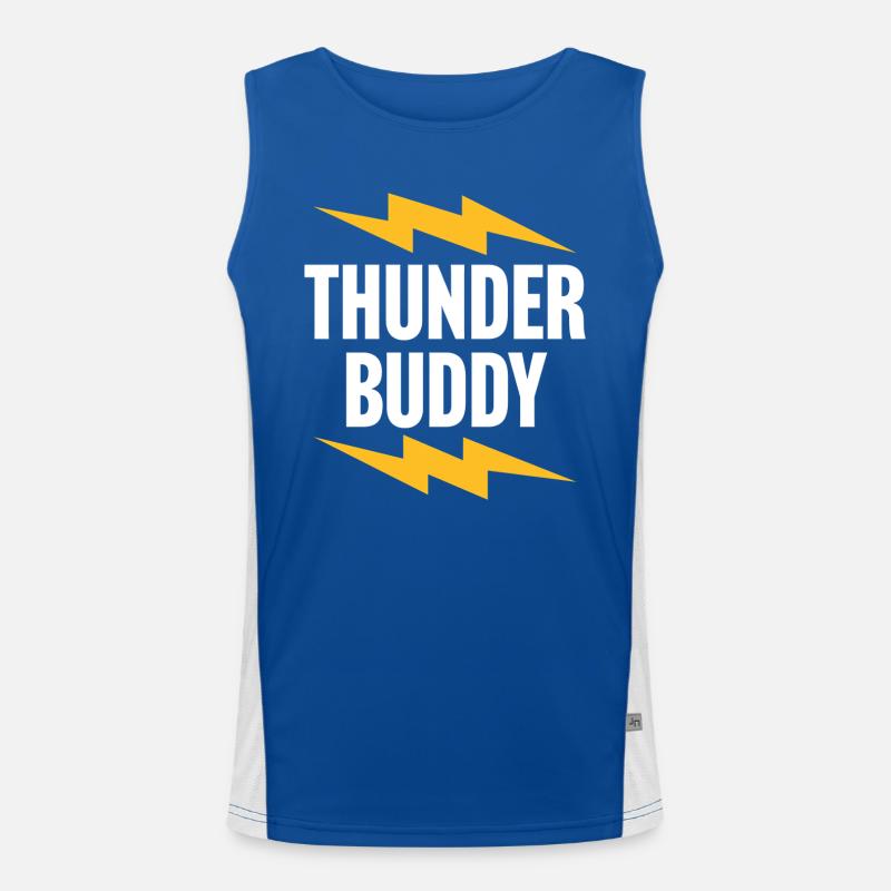 Thunder Buddy Men's Functional Contrast Tank Top 