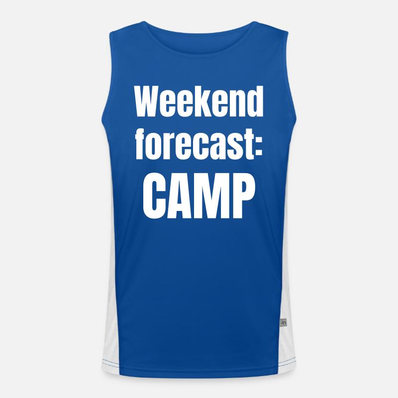 Weekend forecast: Camp Men's Functional Contrast Tank Top 