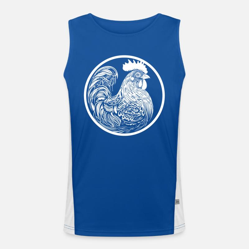 Rooster Men's Functional Contrast Tank Top 