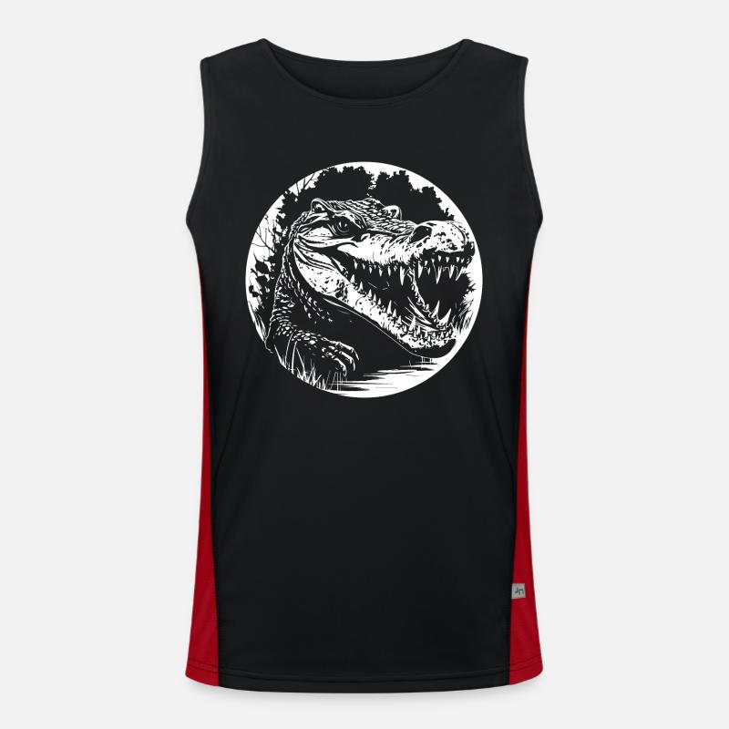 Alligator Débardeur respirant contrasté Homme 