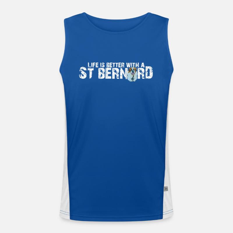 Saint-Bernard Débardeur respirant contrasté Homme 