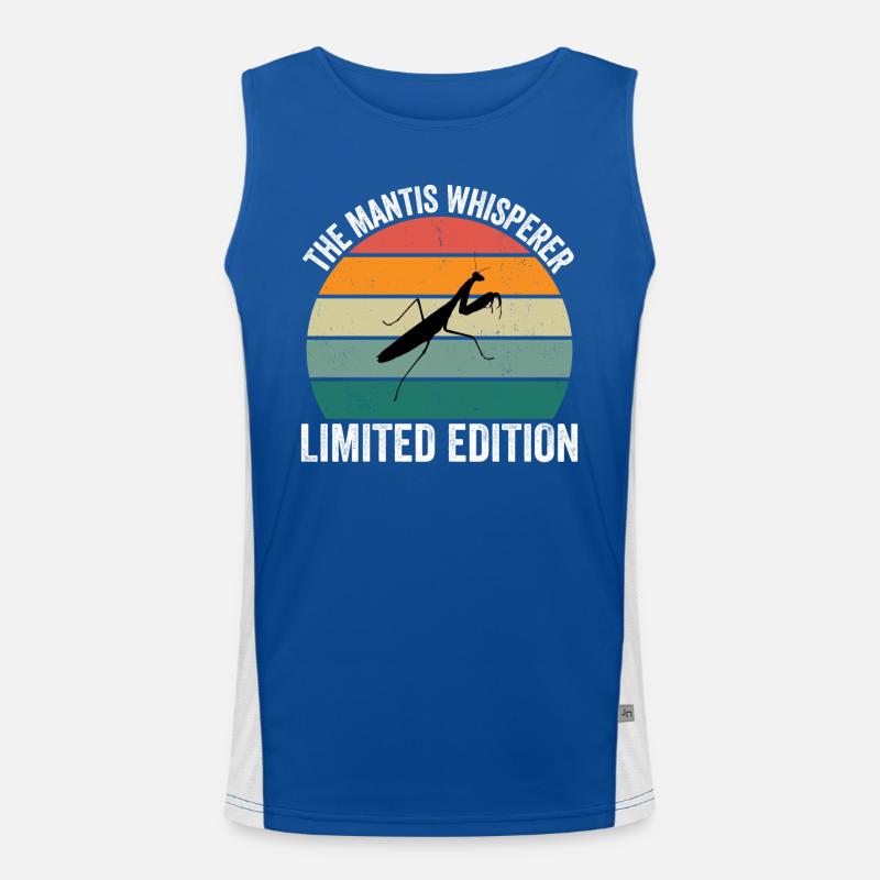 The Mantis Whisperer Funktionelles Kontrast-Tank Top für Männer 