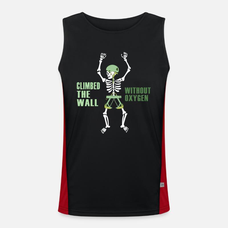 Alpinist Climbing Alpine Peaks Men's Functional Contrast Tank Top 