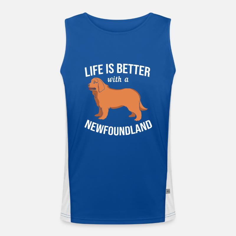 Newfoundland Men's Functional Contrast Tank Top 