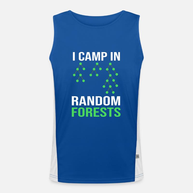 Programmierer Coder GPT Funktionelles Kontrast-Tank Top für Männer 