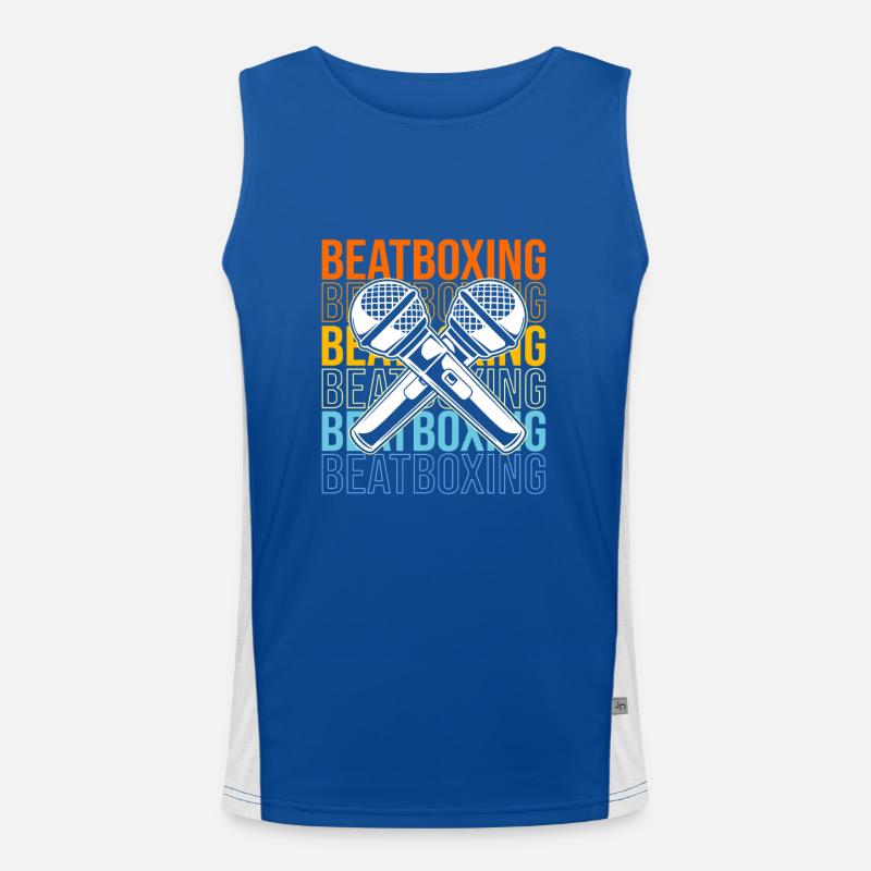 Beatbox Men's Functional Contrast Tank Top 