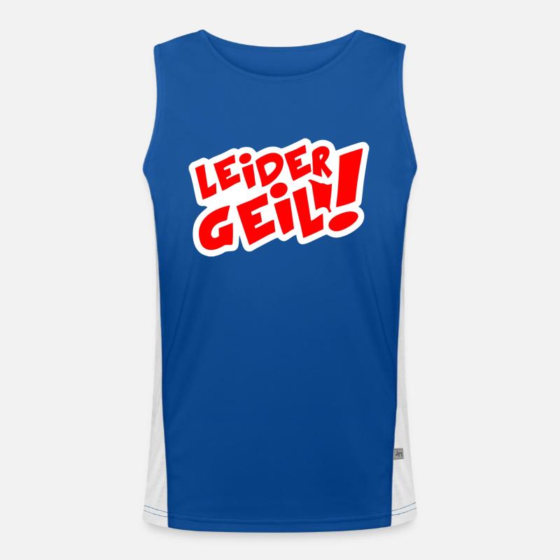 Unfortunately nice Men's Functional Contrast Tank Top 
