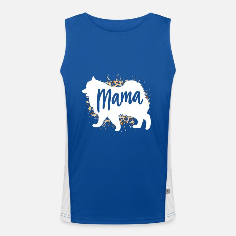 Samoyed Men's Functional Contrast Tank Top 