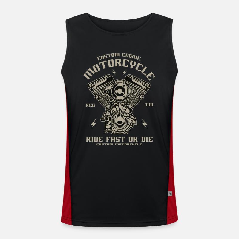 engine Men's Functional Contrast Tank Top 