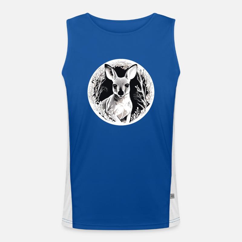 Kangaroo Men's Functional Contrast Tank Top 